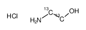 乙醇胺-13C2 盐酸盐结构式