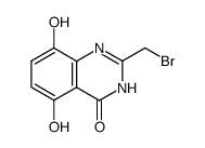 4(1H)-Quinazolinone,2-(bromomethyl)-5,8-dihydroxy- (9CI)结构式