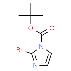 tert-Butyl 2-bromo-1H-imidazole-1-carboxylate structure