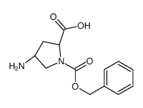 (2R,4R)-4-amino-1-phenylmethoxycarbonylpyrrolidine-2-carboxylic acid picture