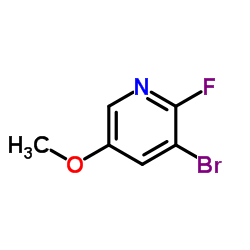 3-Bromo-2-fluoro-5-methoxypyridine Structure