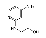 2-(4-aminopyridin-2-ylamino)ethanol结构式