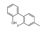 2-(2-fluoro-4-methylphenyl)phenol结构式