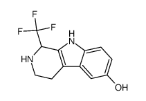 6-hydroxy-1-trifluoromethyl-1,2,3,4-tetrahydro-9H-pyridoindole Structure