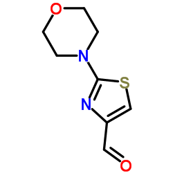 2-(4-Morpholinyl)-1,3-thiazole-4-carbaldehyde Structure