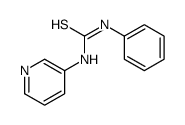 1-phenyl-3-pyridin-3-ylthiourea结构式