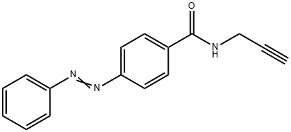 4-(苯基偶氮)-N-(丙-2-炔-1-基)苯甲酰胺图片