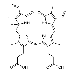 15,16-dihydrobiliverdin Structure