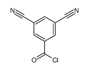 Benzoyl chloride, 3,5-dicyano- (9CI)结构式