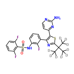 Dabrafenib-d9 Structure