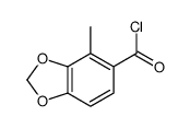 1,3-Benzodioxole-5-carbonylchloride,4-methyl-(9CI) picture