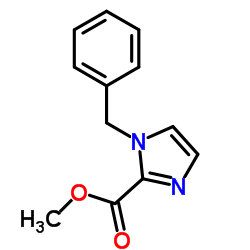 Methyl 1-benzyl-1H-imidazole-2-carboxylate Structure