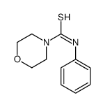 N-PHENYL-4-MORPHOLINECARBOTHIOAMIDE structure