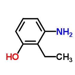 3-Amino-2-ethylphenol Structure