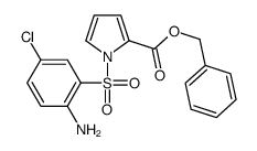 benzyl 1-(2-amino-5-chlorophenyl)sulfonylpyrrole-2-carboxylate Structure