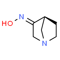 1-Azabicyclo[2.2.1]heptan-3-one,oxime,[1R-(Z)]-(9CI) picture