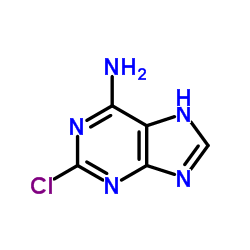 2-氯腺嘌呤结构式