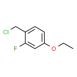 1-(Chloromethyl)-4-ethoxy-2-fluorobenzene structure