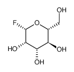 β-D-mannopyranosyl fluoride Structure