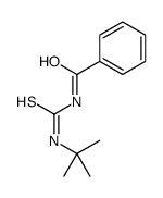 N-(tert-butylcarbamothioyl)benzamide Structure