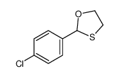 2-(4-chlorophenyl)-1,3-oxathiolane Structure