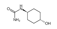 trans-4-Hydroxycyclohexylharnstoff Structure