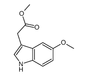 2-(5-甲氧基-1H-吲哚-3-基)乙酸甲酯图片