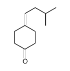 4-(3-Methylbutylidene)cyclohexanone Structure