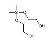 2,2'-[(dimethylsilylene)bis(oxy)]bisethanol structure