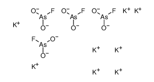 octapotassium,fluoro(dioxido)arsane Structure