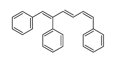 Benzene,1,1',1''-(1Z,3Z,5E)-1,3,5-hexatriene-1,2,6-triyltris- (9CI)结构式