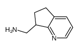 5H-Cyclopenta[b]pyridine-7-methanamine,6,7-dihydro-(9CI) structure