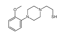 2-[4-(2-methoxyphenyl)piperazin-1-yl]ethanethiol结构式