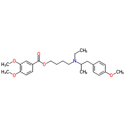 Mebeverine Structure