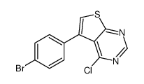 5-(4-溴苯基)-4-氯噻吩并[2,3-d]嘧啶图片