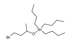 (3-Brom-1-methyl-propoxy-(1))-tributyl-zinn结构式