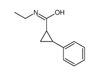 N-ethyl-2-phenylcyclopropane-1-carboxamide Structure