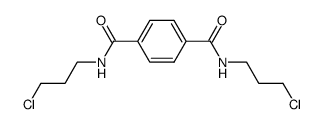 Terephthalsaeure-bis-(3-chlorpropylamid)结构式