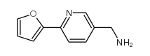 5-(氨甲基)-2-呋喃基-2-吡啶结构式