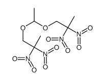 BIS-(2,2-DINITROPROPYL)ACETAL structure