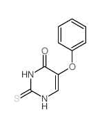 5-phenoxy-2-sulfanylidene-1H-pyrimidin-4-one structure