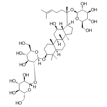 人参皂苷Rd结构式
