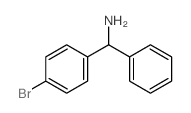 alpha-(4-溴苯基)苄胺结构式