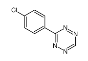 3-(4-chlorophenyl)-1,2,4,5-tetrazine结构式