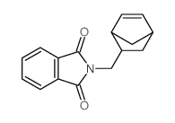 2-(6-bicyclo[2.2.1]hept-2-enylmethyl)isoindole-1,3-dione结构式