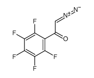 2-diazonio-1-(2,3,4,5,6-pentafluorophenyl)ethenolate结构式