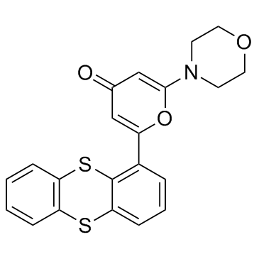 KU55933 (ATM Kinase Inhibitor) structure