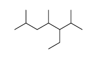 3-ethyl-2,4,6-trimethylheptane结构式