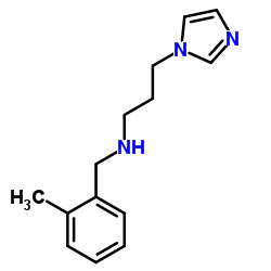 3-(1H-Imidazol-1-yl)-N-(2-methylbenzyl)-1-propanamine structure