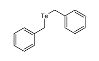 benzyltellanylmethylbenzene Structure